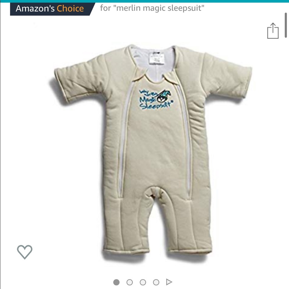 Baby merlin’s magic sleepsuit
